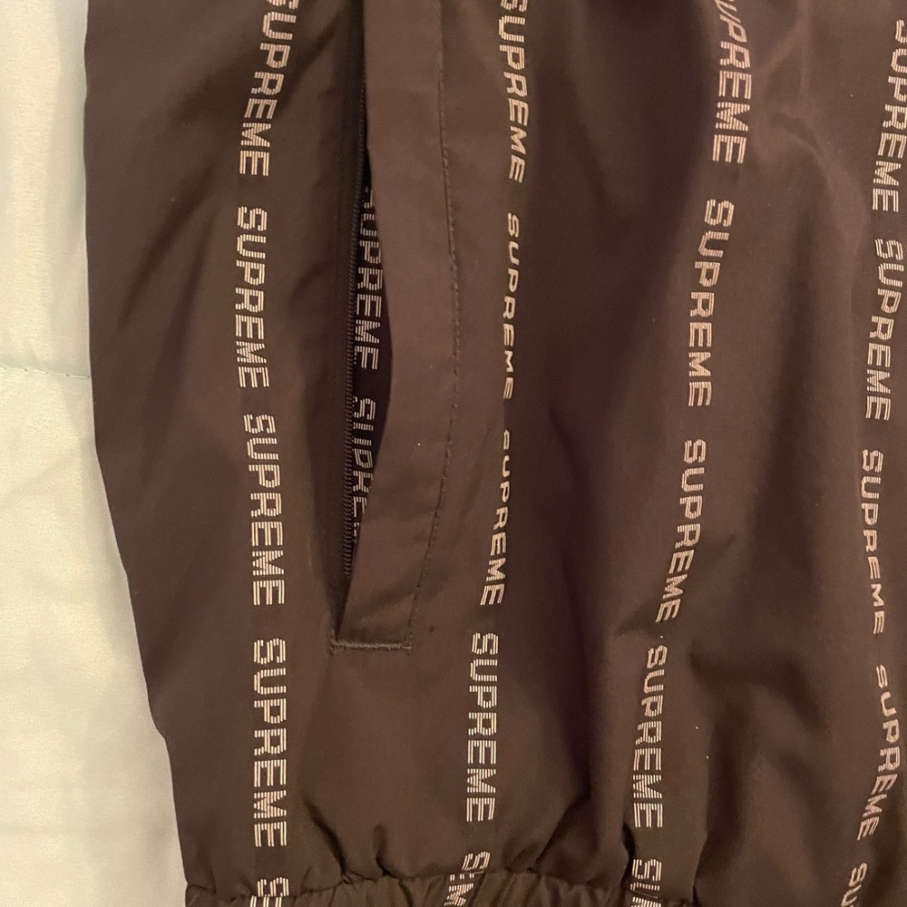 Supreme Reflective Text Track Jacket - Picture 9 of 13